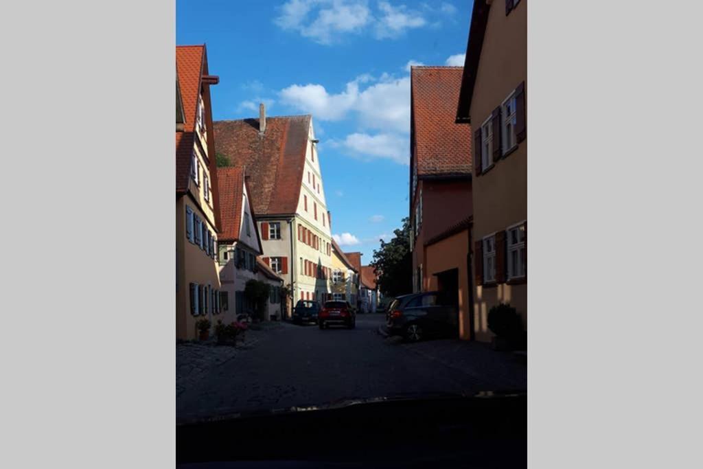 Gemuetliche Altstadtwohnung In Dinkelsbühl Eksteriør billede